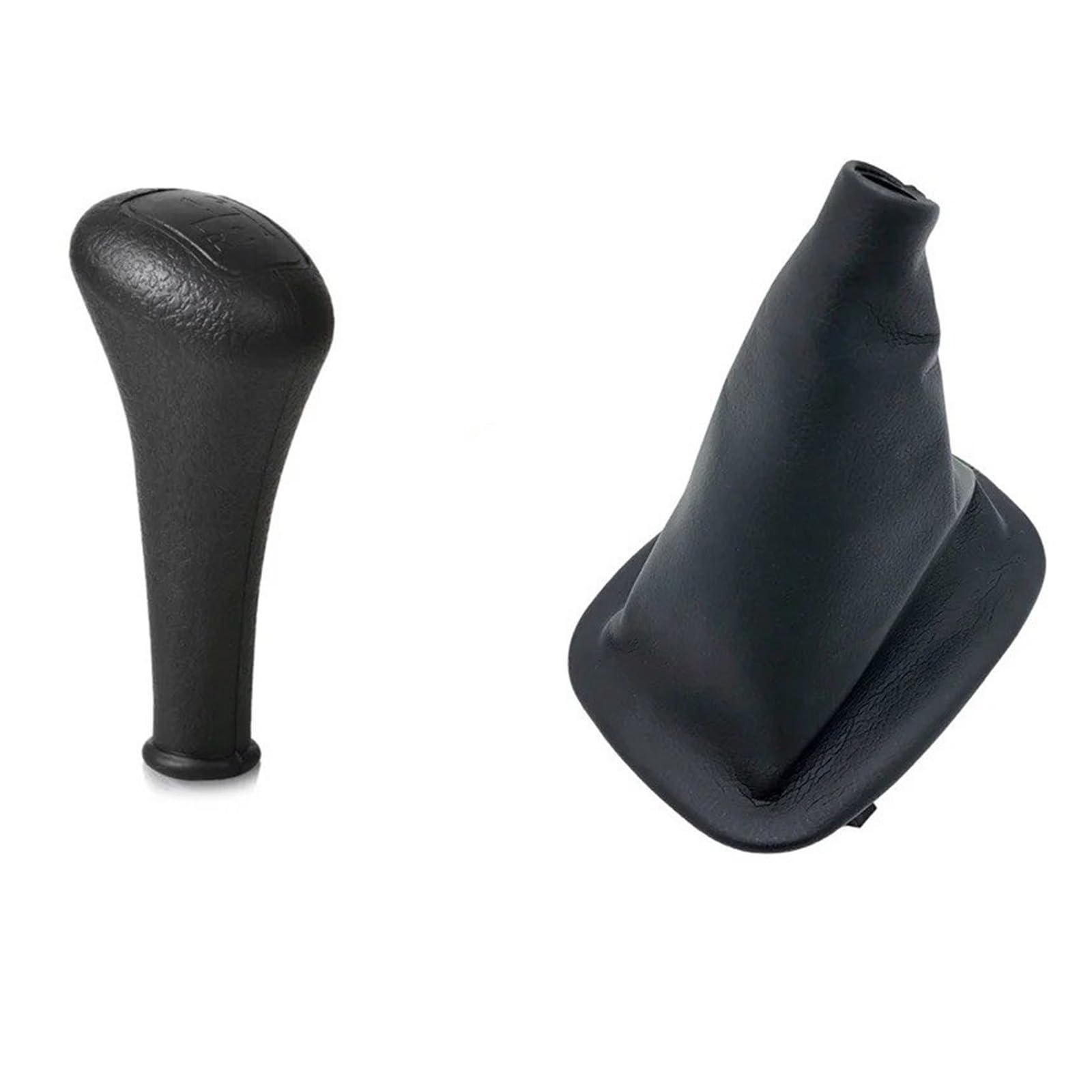 SAUANMNKTP Gearshift Knob for Benz W190 4 5 Speed Hand Gear Shift Knob Collar(5 Speed Combo)