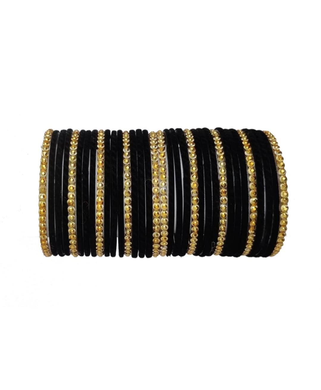Madhav Enterprises Black And Golden Glass bangles set for women and girls pack of 36 (Black, 2.4) (B0BZS3LSDH) Amazon Price History, Amazon Price Tracker