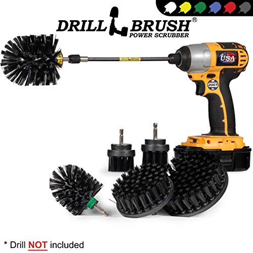Drillbrush Ultimate Grill Cleaning Kit with Extension - Drill Brush – Rust Remover