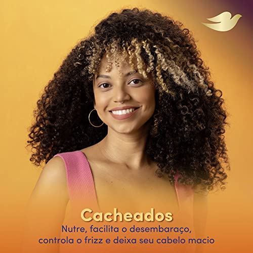 Kit Shampoo 350ml + Condicionador 175ml Dove Texturas Reais Cacheados