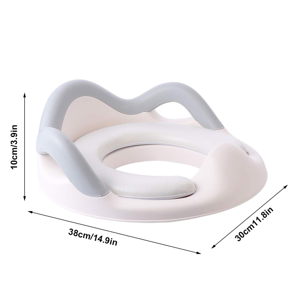 Anillo de Entrenamiento para Inodoro para Niños Pequeños Blanco
