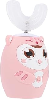 Anneome Escova De Dentes Escova De Dentes Infantil Oral Em Forma De U Escova De Dentes Elétrica Escova De Dentes Ipx7 Escova De Dentes Infantil Escova De Dentes De Silicone Para Bebês