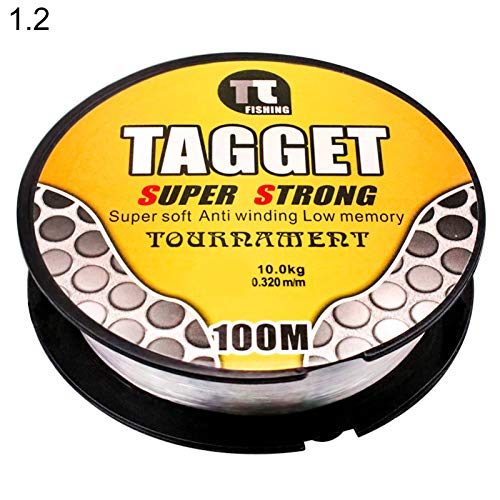 Linha de pesca, 100 m de nylon super forte para pesca marítima ao ar livre, ferramenta de pesca aces