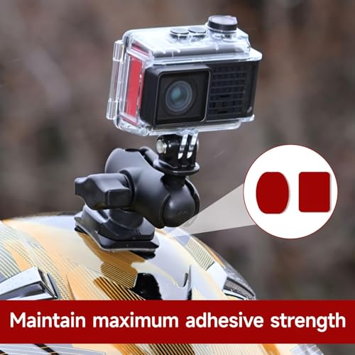 Image of Double Tape for Car Dashboard, 8PCS 3M Double Side Tape Heavy Duty, Dash Cam Adhesive Sticker, Electrostatic Sticker for Dash Cam, Reusable Dashboard Adhesive for Car Glass