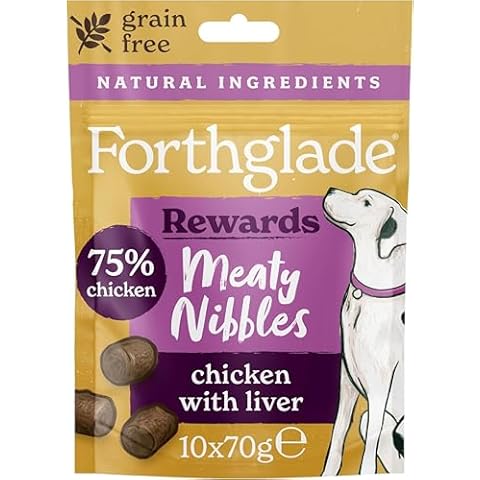 Forthglade Grain Free Chicken & Liver Dog Treats Cover