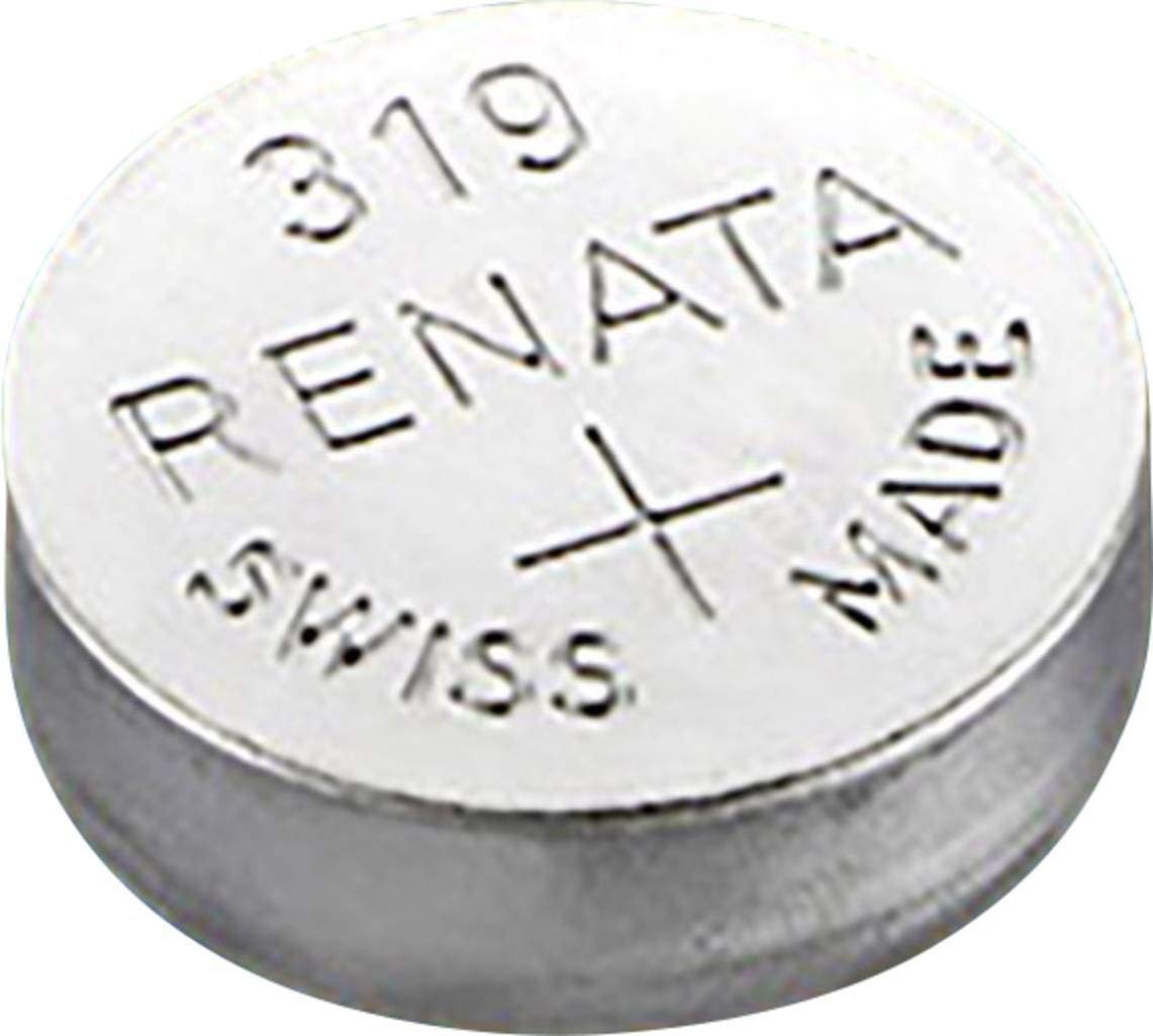 Renata / Swatch Group - Pile bouton oxyde argent 319 RENATA 1.55V 21mAh - Blister(s) x 1