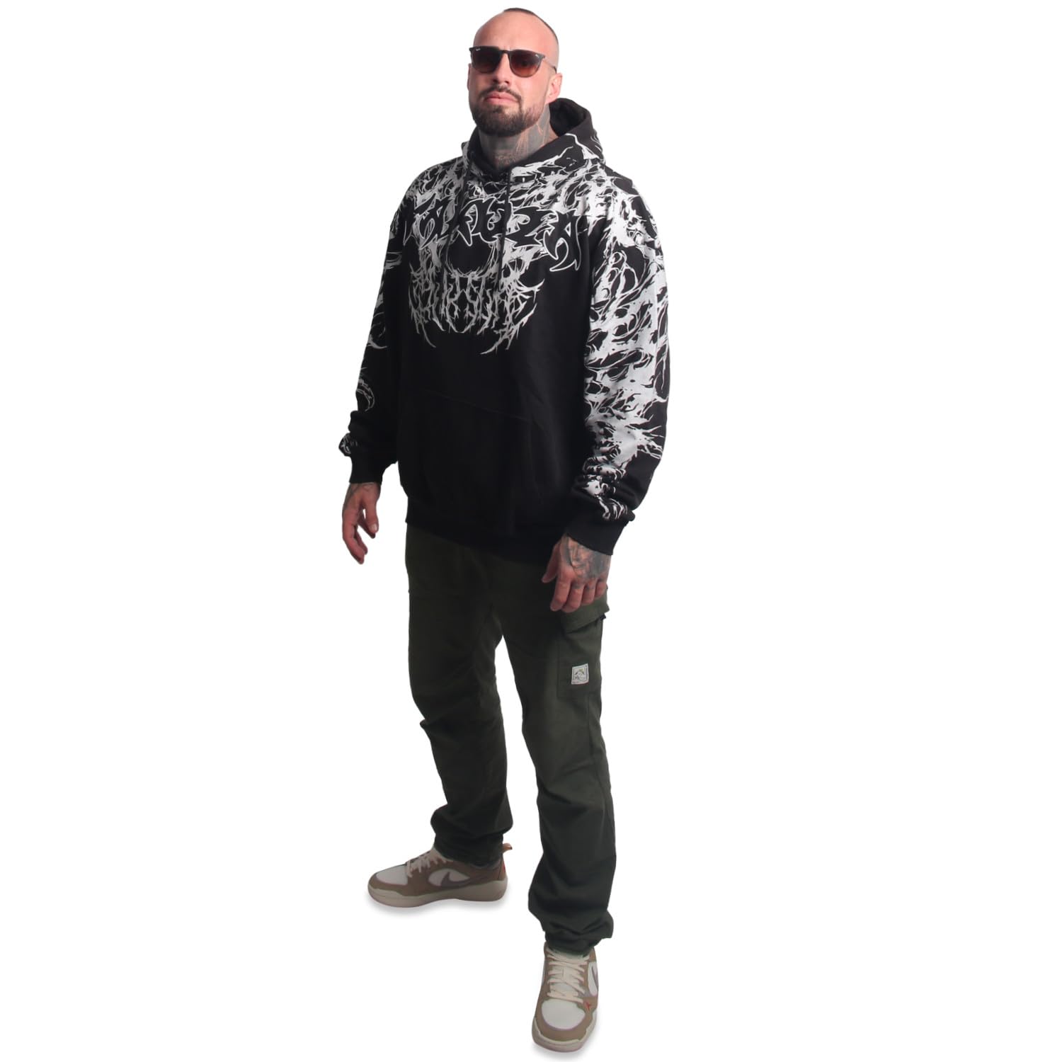 Yakuza Reignz Acid Oversized bluza z kapturem