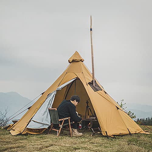 Carpa Piramidal Indian Shelter para Camping Exterior miniatura 1