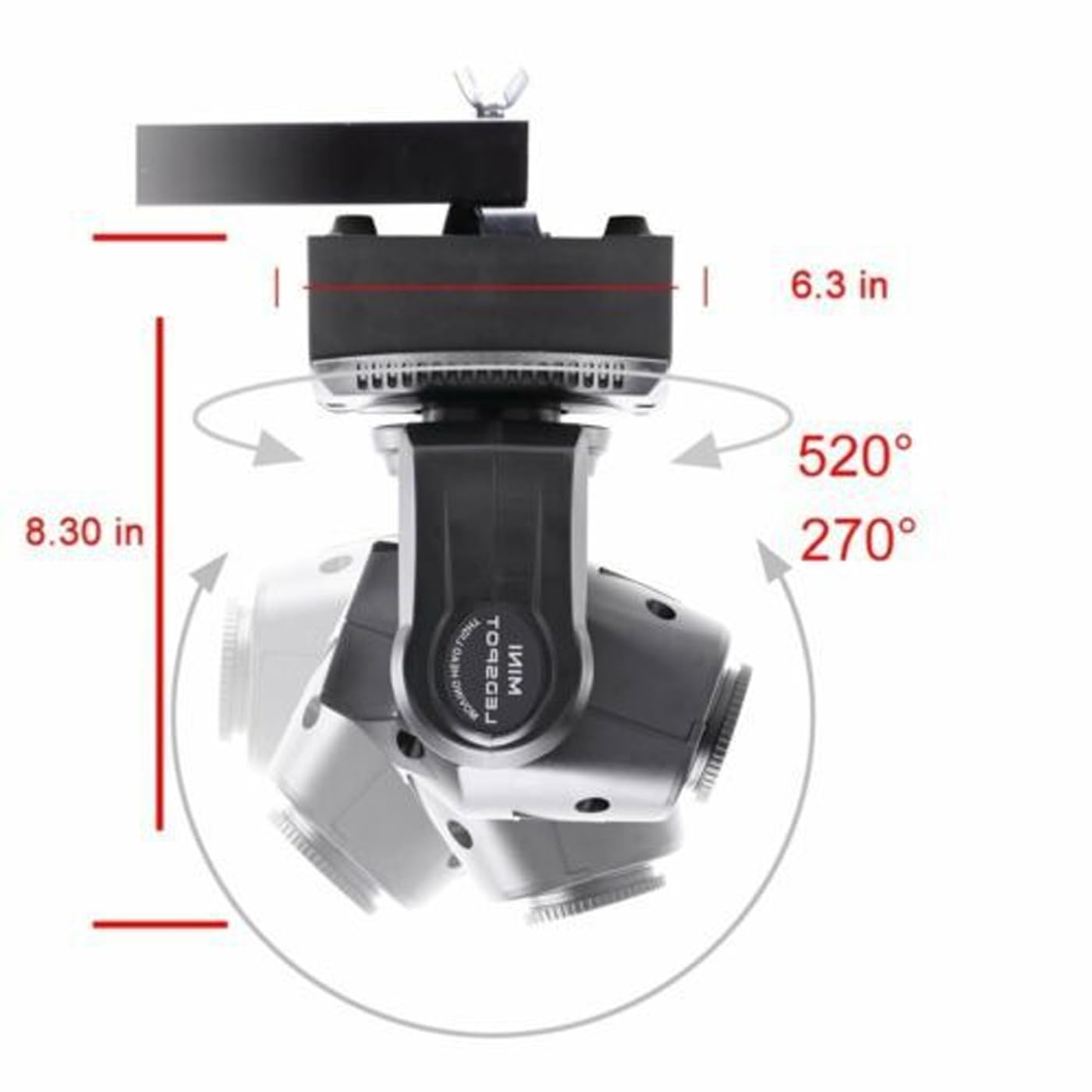 Attrezzatura per luci a Testa Mobile per DJ, Luce da palco a LED DMX con Controller DMX-512, semovente, Controllo vocale, luci da Discoteca per Interni per Feste, Matrimoni, Bar, spettacoli dal Vivo