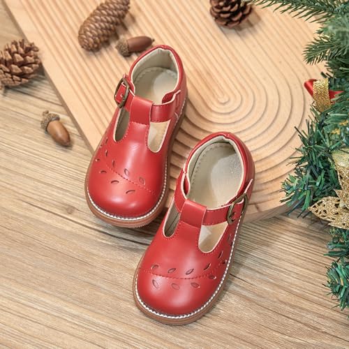Image of Otter MOMO Toddler /Little Girls Mary Jane Slip-on School Uniform Party Dress Shoes