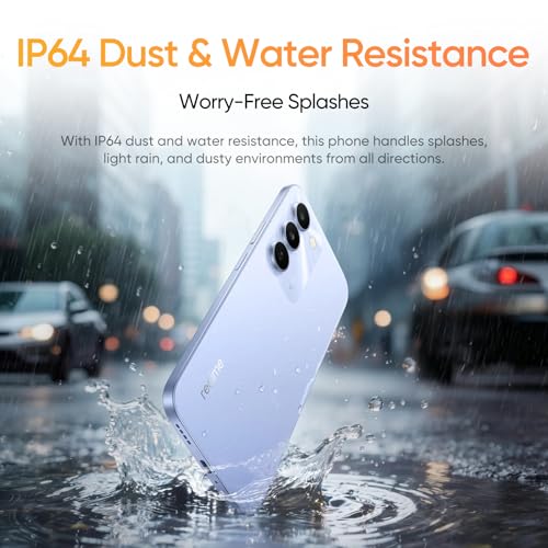 Image of realme C83 5G 4+128GB, MediaTek Dimensity 6300, 6.8 inch 144Hz, Battery 7000mAh, Blooming Purple