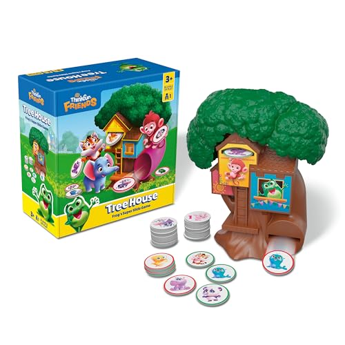 ThinkFun Friends: Tree House - A Token Matching Game - Develop Shape Recognition and Early Learning Skills - MESH Accredited - Kids 3+