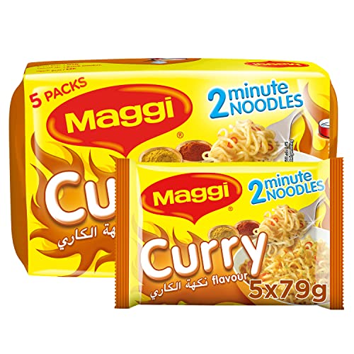 Maggi 2 Minutes Curry Noodles 5 X 79G