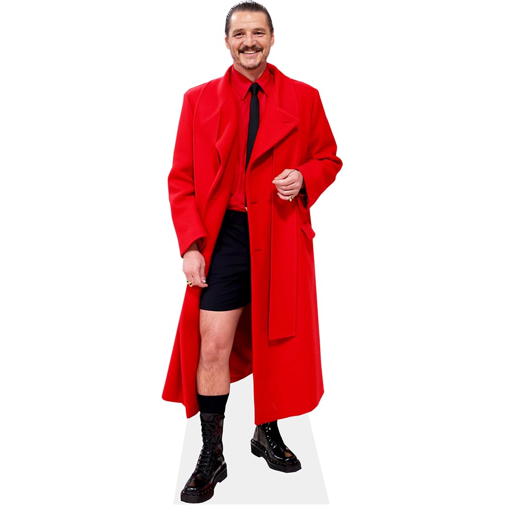 Celebrity Cutouts Mini Size Cutout Pedro Pascal (Red Coat)