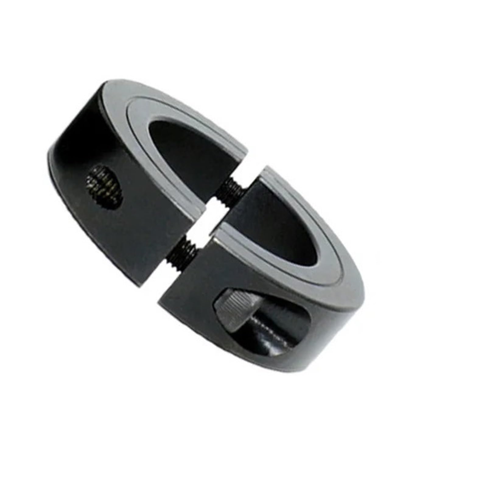 Collarín de sujeción de doble ranura, Máquinas herramientas Split eje collar juego tornillo estilo acero anodizado diámetro interior 3-100 mm(80 108 19mm)