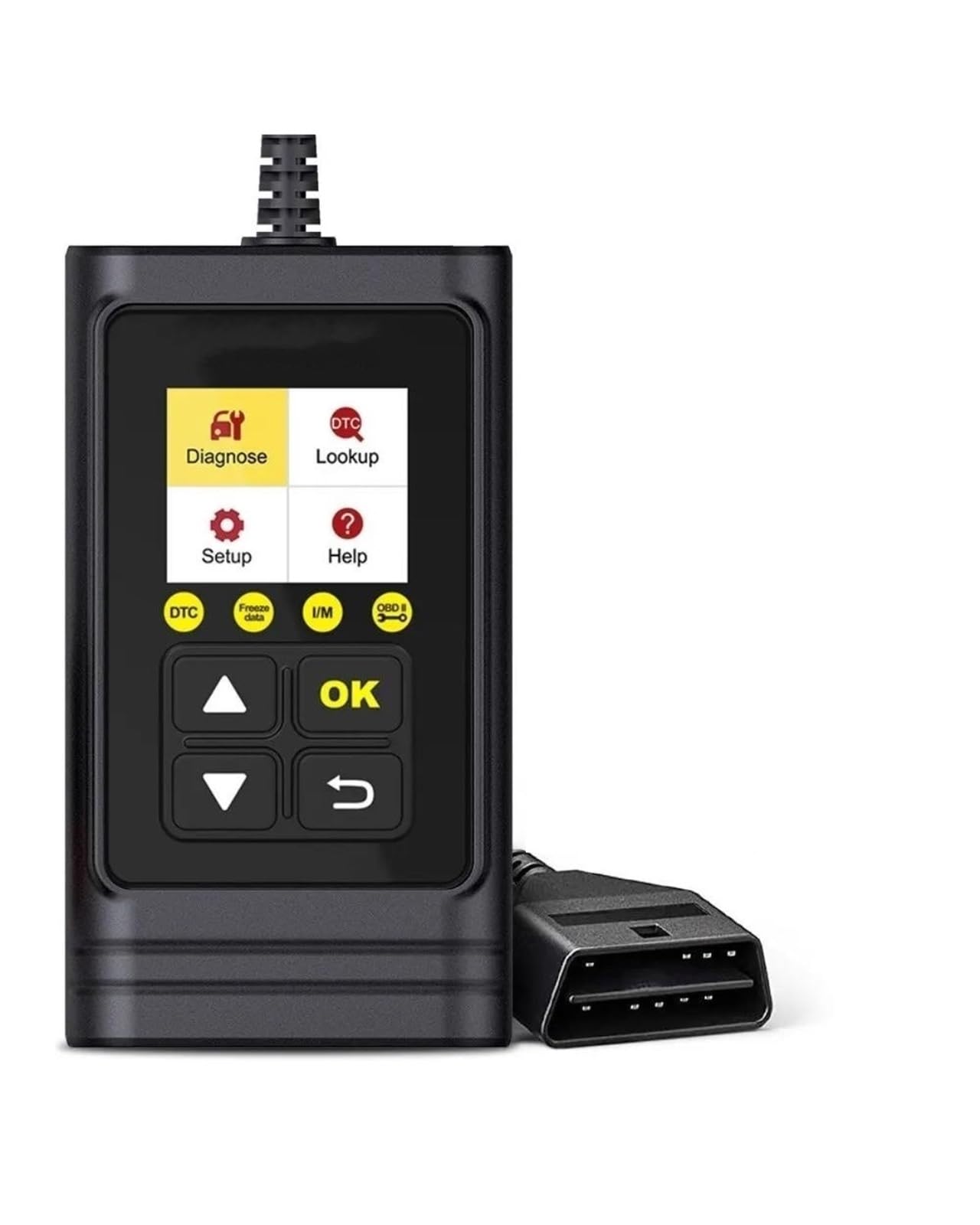 OBD2 Auto Diagnostica Lettore di Codici per Auto Scanner OBD2 Cancella Test Smog Strumento Scansione
