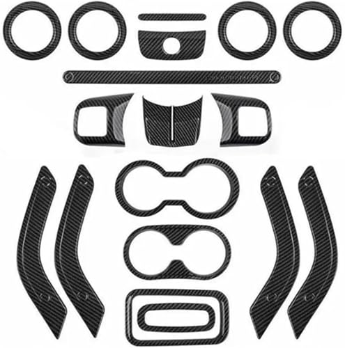 Accessoires intérieur Jeep Wrangler JK JKU kit garniture décorative habitacle 4 portes 2011-2017