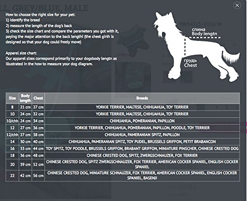 For My Dogs Elegante Velour Tuta Tuta per Cani