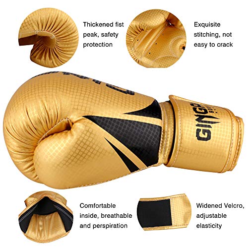 Boxing Gloves For Men Women Kids,Pu Leather Youth Junior Fight Gloves,Training Sparring Punching Bag Gloves For Kickboxing,Muay Thai,Ufc,Mma #TOP1