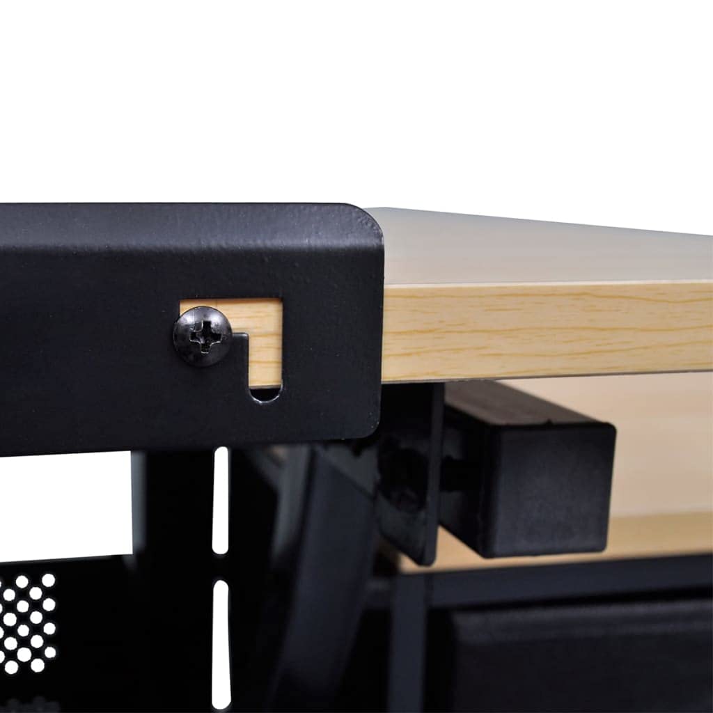 Tavolo da disegno inclinabile con 3 cassetti e sgabello imbottito, per studio, ufficio, legno MDF e metallo, ergonomico, per artisti, hobby, schizzi, studio, home office