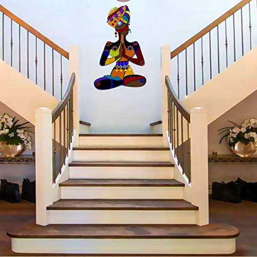 Image of Rangoli Vinyl Wall Sticker Self-Adhesive Wall Decor for Home, Office, Bedroom, and Living Room Decor Easy to Apply & Peel. Parent 5, Design-9