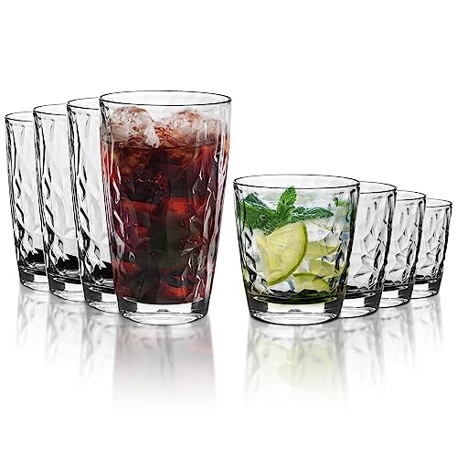 Lista de Vaso de plastico disponible en línea para comprar. 42 Topsky - Vasos de plástico reutilizables, a prueba de roturas, vasos irrompibles para el hogar, picnic, fiesta, apto para lavaplatos, apilable, 10 onzas, 16 onzas