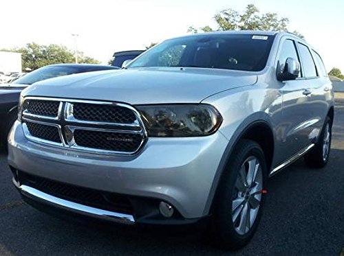 Precut Vinyl Tint Cover for 2011-2018 Dodge Durango Headlights (20% Dark Smoke)