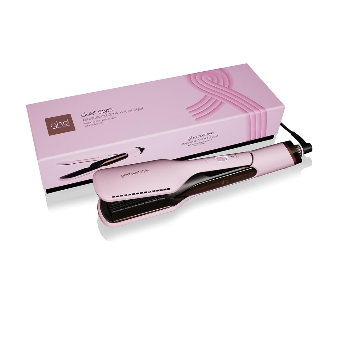 ghd Duet Style 2-in-1 Styler ad Aria Calda – Da Bagnato a Styling Senza Danni da Calore, Capelli Senza Crespo e Più Lucenti – Per Tutti i Tipi di Capelli