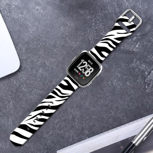 Correa de silicona suave para Fitbit Versa 23mm miniatura 7