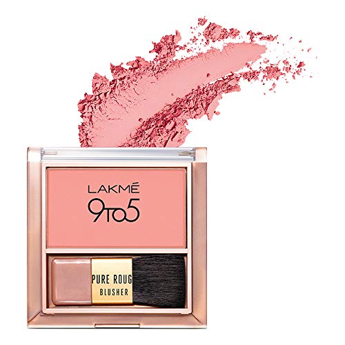 Lakme 9 To 5 Pure Rouge Blusher, Nude Flush, 6 g - Image 3
