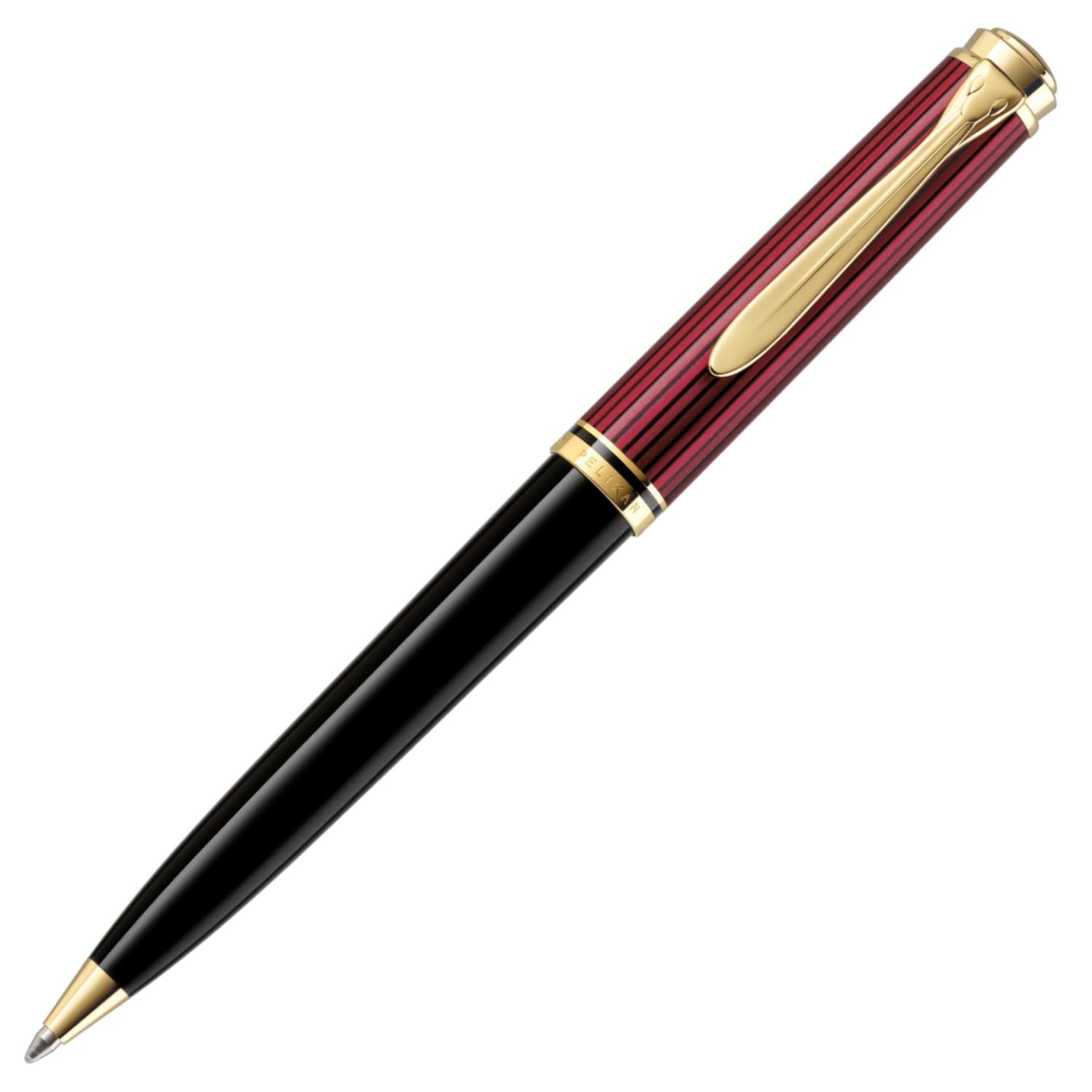 Amazon | Pelikan ペリカン ボールペン 油性 スーベレーン レッド 