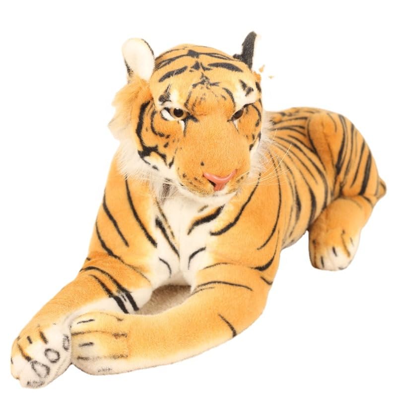 Image of Plush Toy Cartoon Games Character Soft Toys Cute Pet Wild Animals (180cm Jumbo King, Tiger)
