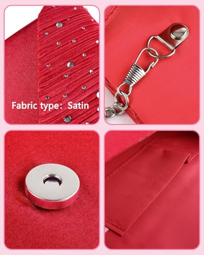 Image of TINDTOP Evening Clutch Purses for Women Handbags for Formal Wedding Party Cocktail Prom Crossbody Shoulder Envelope Bag | for Formal Wedding