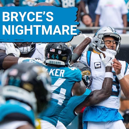『REACTION: Bryce Young STRUGGLES as Carolina Panthers IMPLODE in Season Opener | Is Ejiro Evero's Job in JEOPARDY?』のカバーアート