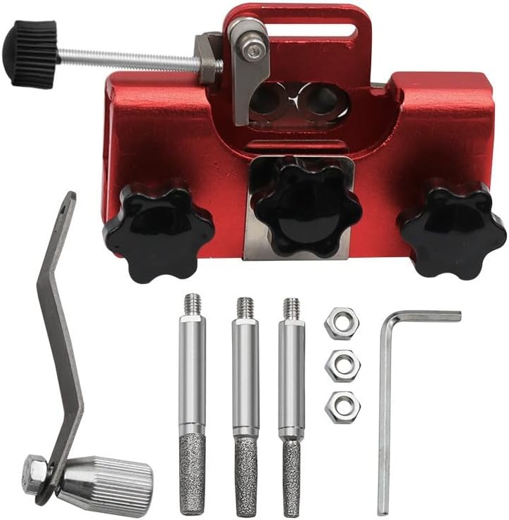 Chainsaw Sharpener,Portable Small Chain Saw Sharpening Fixture