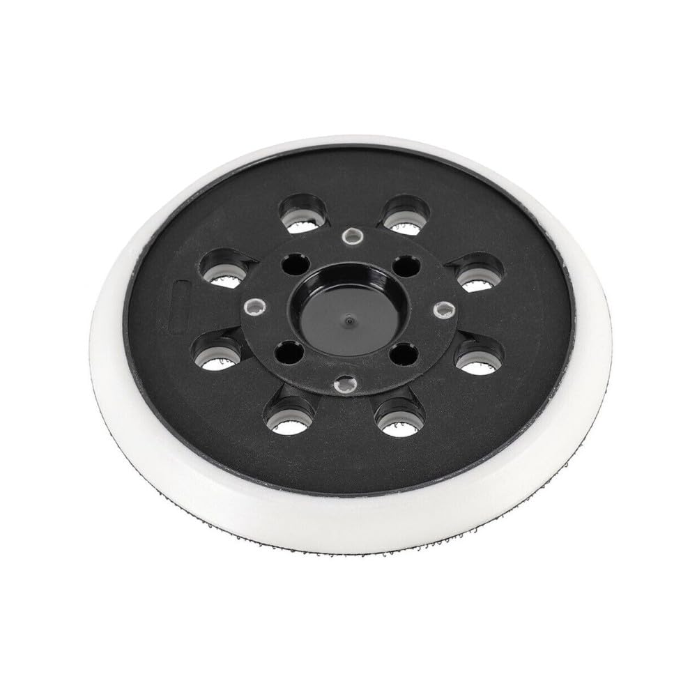 Trade-Shop Klett 8+4-Loch - Juego de 5 discos de lija (125 mm, compatible con lijadora orbital Bosch, sustituye a 2 609 004 175)