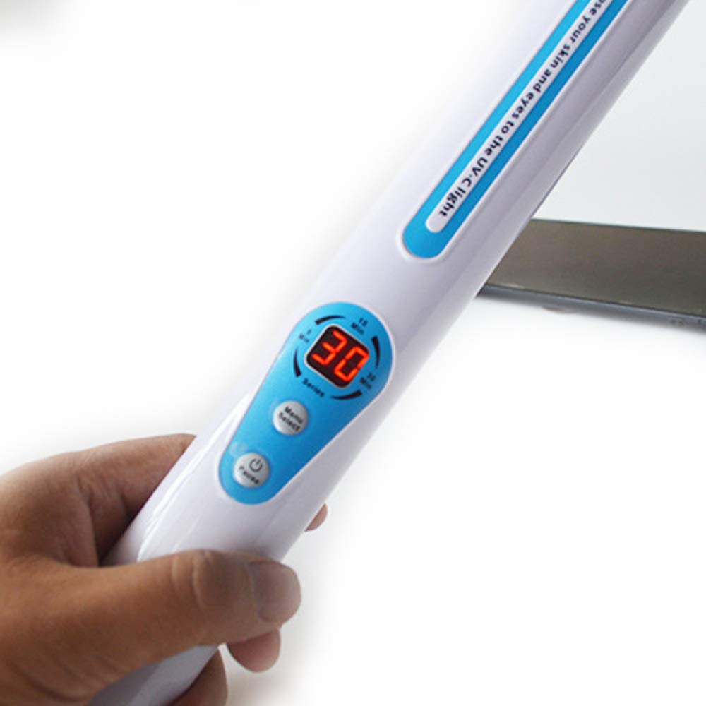Lámpara de desinfección ultravioleta Varita desinfectante de luz ultravioleta portátil Luz ultravioleta para esterilizador Viaje a casa