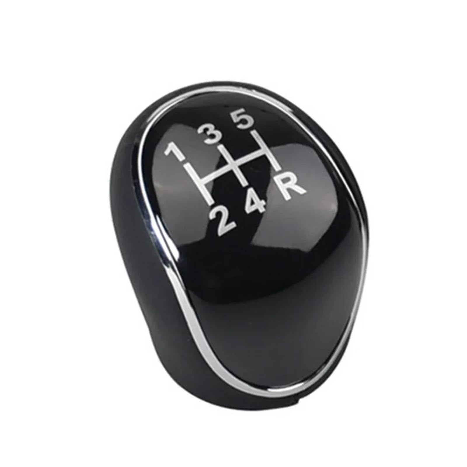 FSOZDBBPL Automotive Parts 5/6 Speed MT Gear Shift Knob for Ford for Mondeo for Mk4 for S-Max for C-Max for Focus for Transit for Kuga Leather Shifter Lever Arm Headball(13524R)