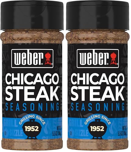 Weber Chicago Steak Seasoning, 5.5 oz, (Pack of 12)