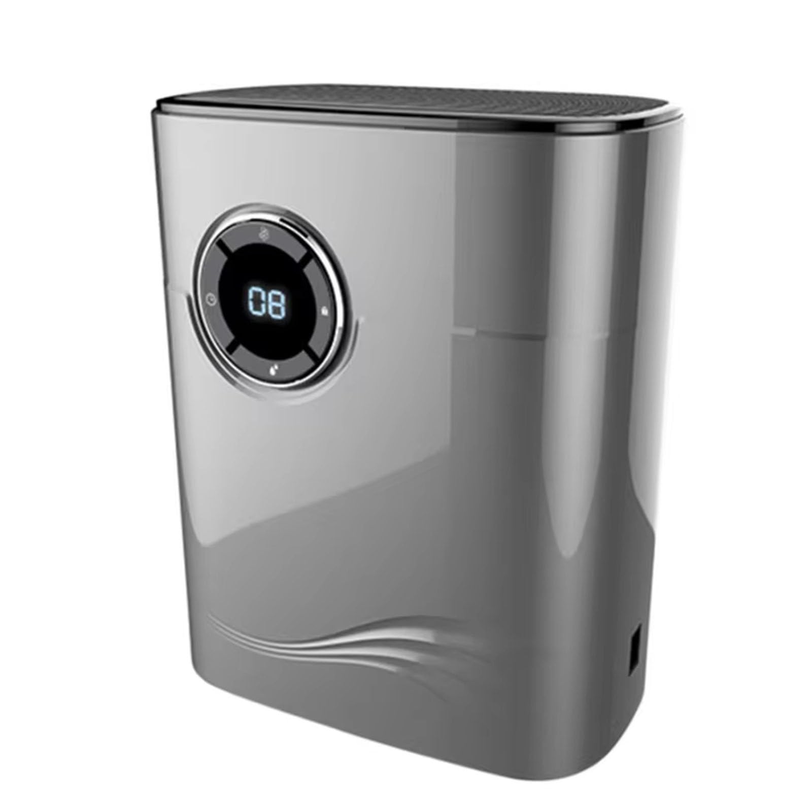 1200 ml elektryczny osuszacz powietrza do domu, niskie zużycie energii, funkcja czyszczenia, automatyczny wyłącznik czasowy przed wilgocią i pleśnią, do kuchni domowej,Silver