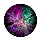 PopSockets Fun Cell Phone Holder Pop Up Knob,Burst Pink and Green Color PopSockets PopGrip: Ausziehbarer Sockel und Griff für Handys/Tablets mit Tauschbarem Top