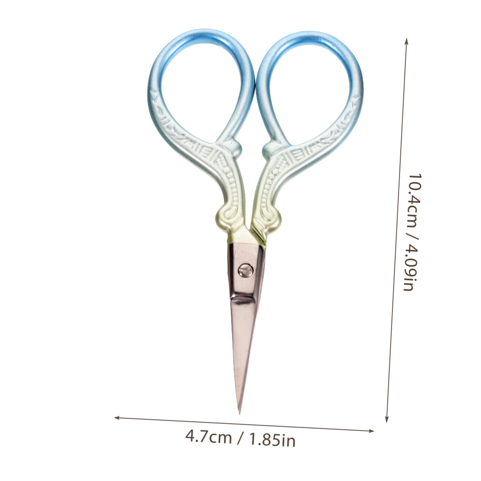 DOITOOL 1 Set Protective Leather Scissor Covers with Stainless Steel Scissors Stylish Hairdressing Shear Cases for Crafting Sewing and Embroidery Durable Elegant Tool Kit