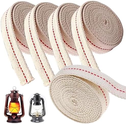 Mèche Plate En Coton De 1m Pour Lampe à Huile - Kérosène, Lanternes Vintage Et Camping