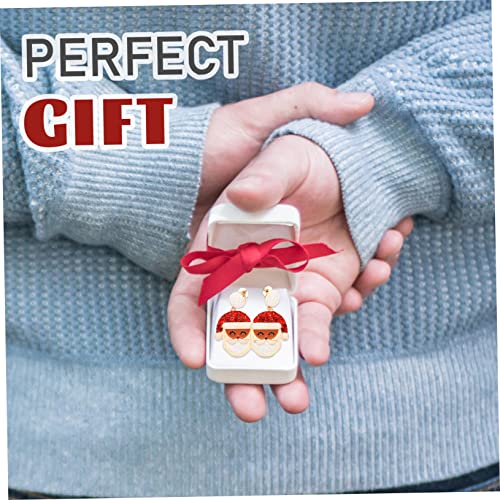 Boucles oreilles Santa Claus look captivant avec accessoires festifs classiques - 2