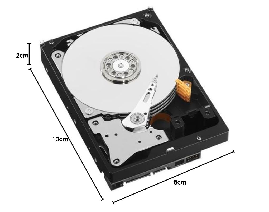 Western Digital WD30EFRX SATA lll Disque dur 24x7 NAS Rouge 3 To - rouge