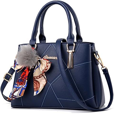 Women Top Handle Satchel Handbags,Vegan Leather Shoulder Bag Cross Body Bags for Work School Cover
