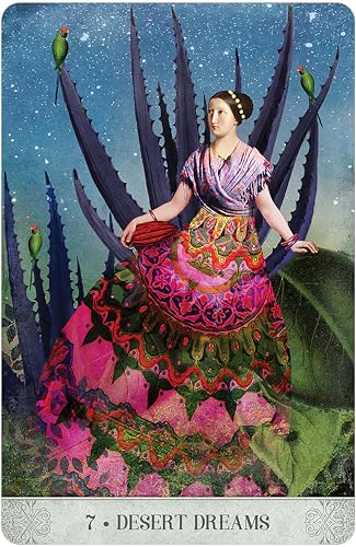 Botanical Dreams Oracle: 56 Borderless Cards, Lush Collage Art by Popular Artist Catrin-Welz Stein, 68-Page Illustrated Guidebook, Inspirational Messages, Cycles of Nature