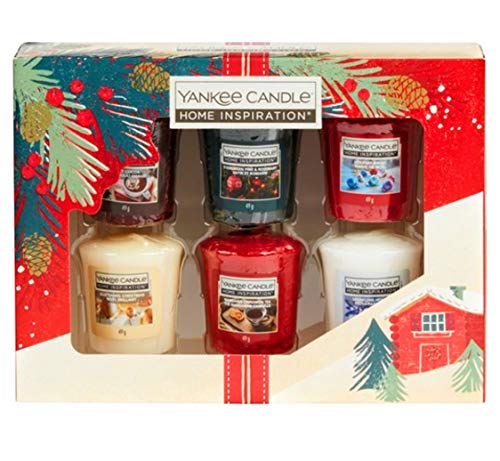 Image of Yankee Candle christmas votives gift set