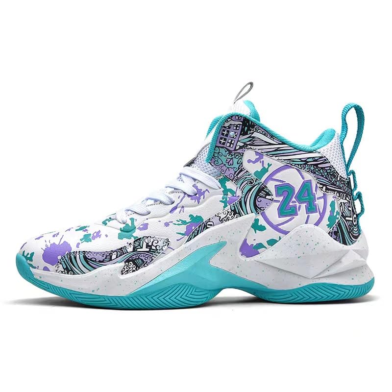 Men's Basketball Shoes Fashion Printed Sneakers