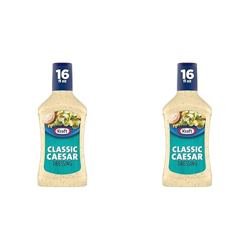 Kraft Salad Dressing, Caesar, 16 oz (Pack of 2)